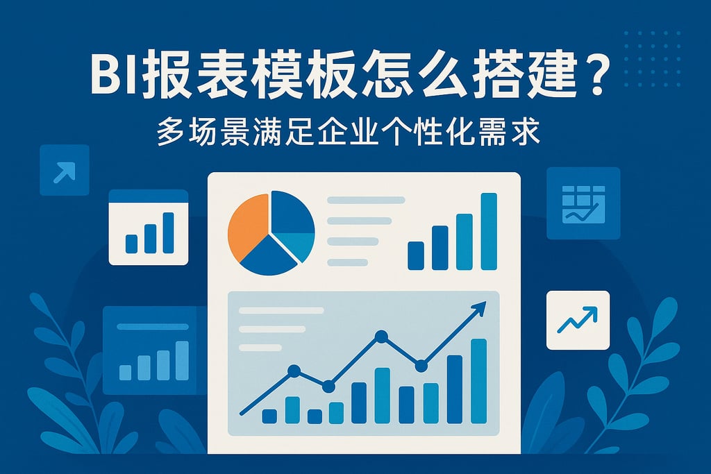 BI报表模板怎么搭建？多场景满足企业个性化需求"